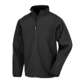 Heren Softshell Jas Result Recycled R901M Zwart